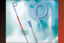 Direct puncture drainage sets