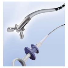 Biopsy Forceps with coated metal spiral 120 cm